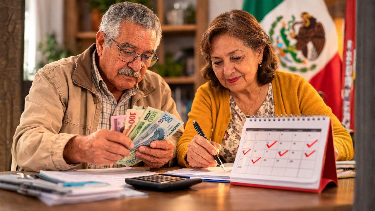 Calendario de pagos de pensiones en México 2026: Fechas y montos que debes saber