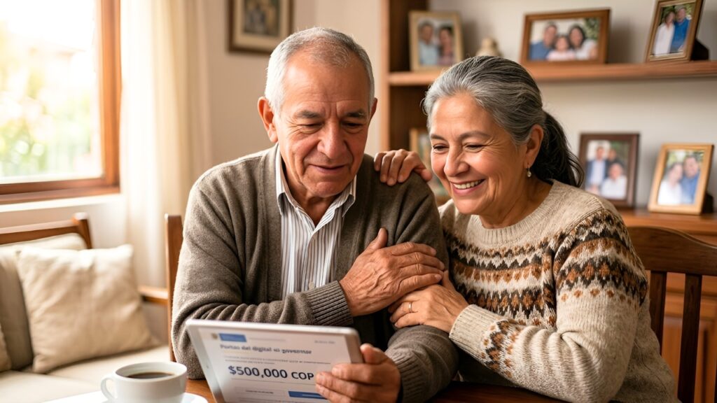 Colombia: Subsidio de $500.000 COP para pensionados – Paso a paso para recibirlo en marzo